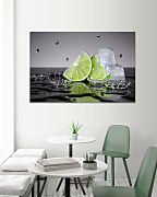 Obraz Limetka s ľadom